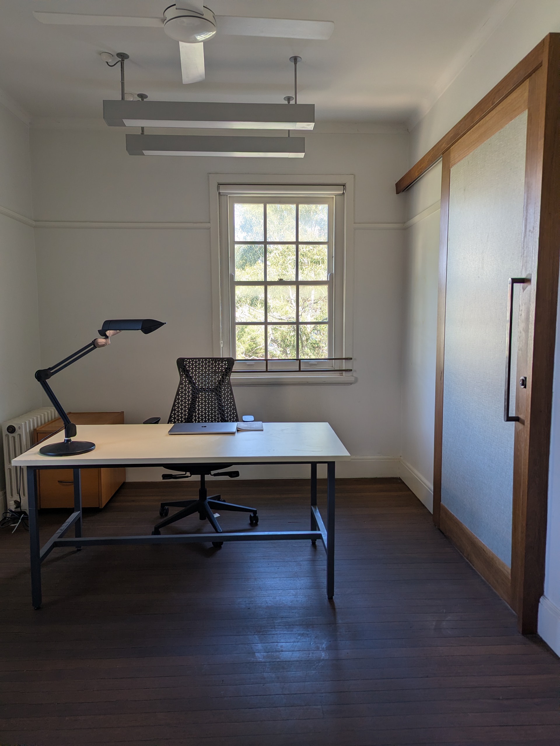 Artist studio interior